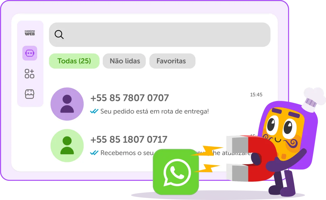 Automação de atendimento - ChatBot WhatsApp